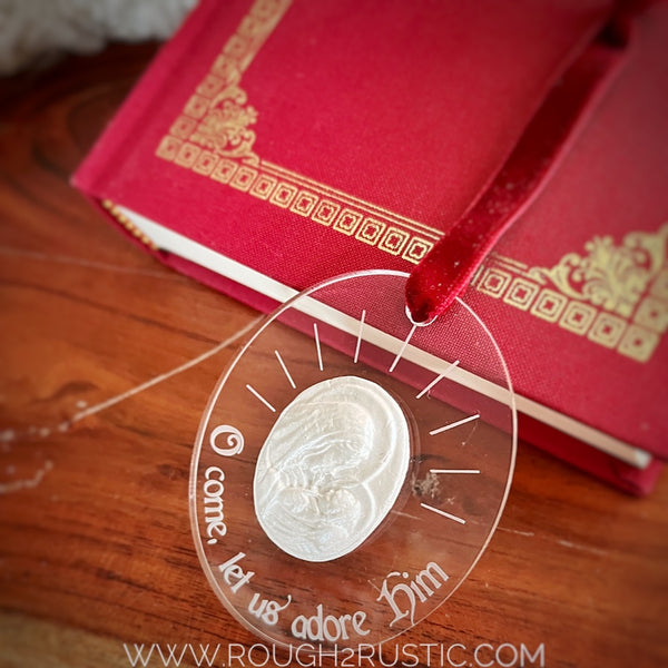 O Come, Let Us Adore Him Ornament