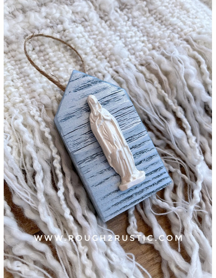 Mini Mary Shrine Ornament