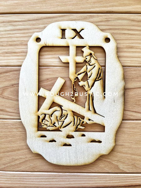 Imperfect Garland-Style 14 Stations of the Cross