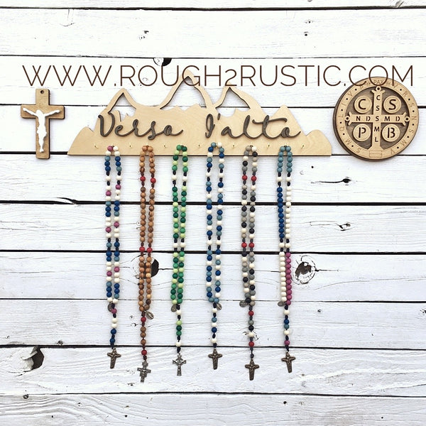 Simple and Light-Weight Verso l'alto Rosary Hanger