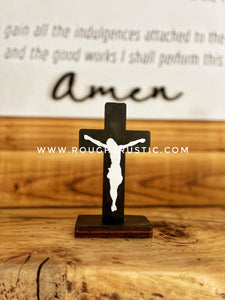 5.5 Inch Standing Traditional Style Crucifix