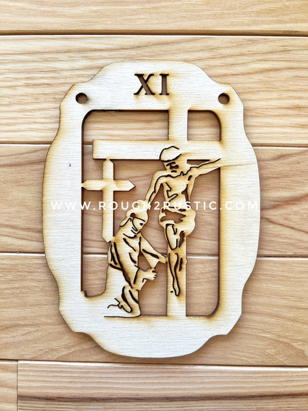 Imperfect Garland-Style 14 Stations of the Cross