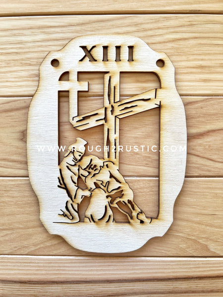 Imperfect Garland-Style 14 Stations of the Cross