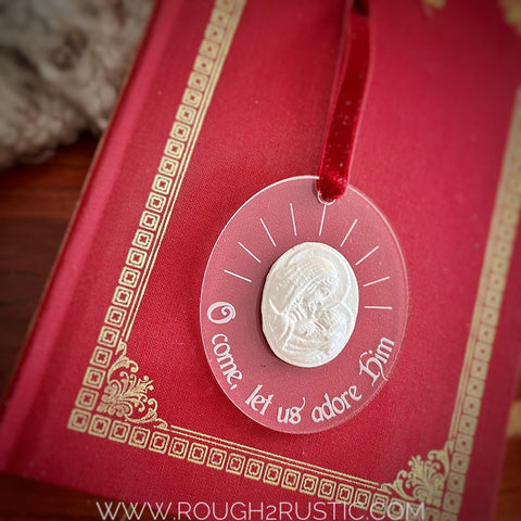 O Come, Let Us Adore Him Ornament